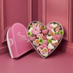 SecretBerry The Little Girl Herz Box - Schoko-Erdbeeren