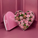 SecretBerry The Rose Herz Box - Schoko-Erdbeeren